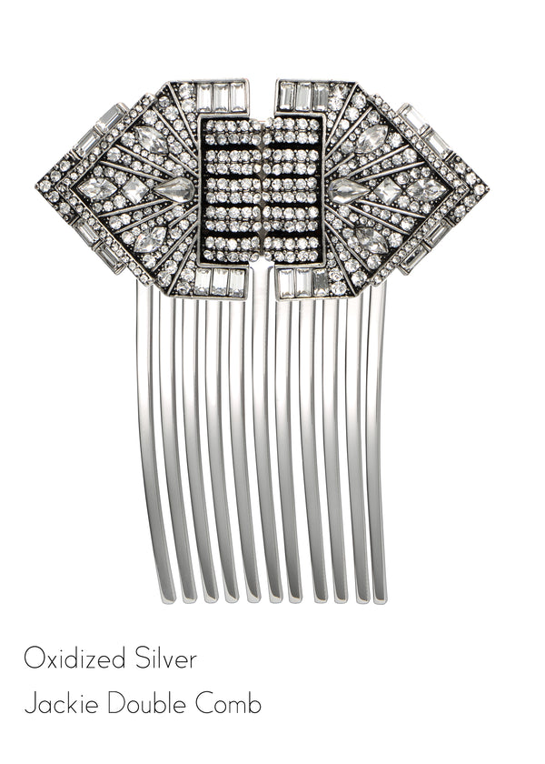 Jackie Double Clip Hair Comb - Jubilee Jones