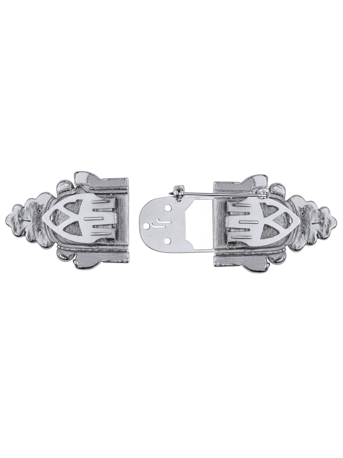 Bette Classic Double Clip Brooch - Jubilee Jones