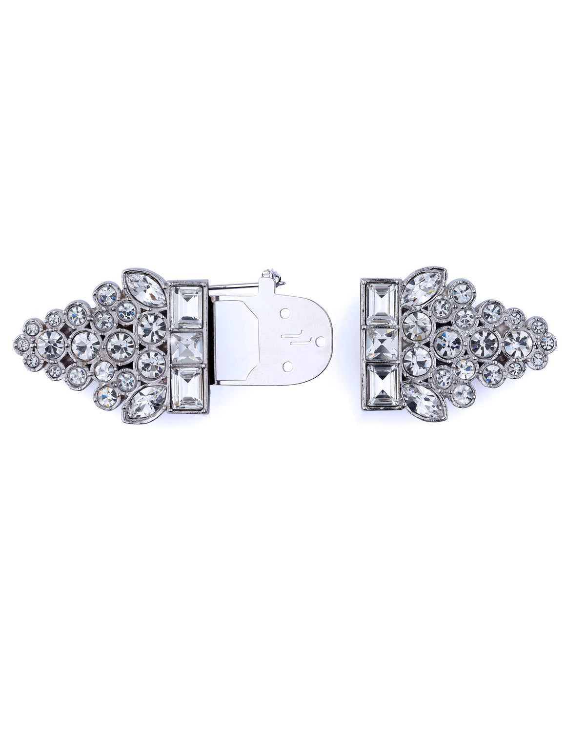 Bette Classic Double Clip Brooch - Jubilee Jones