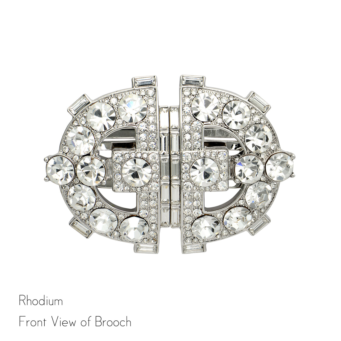 MARKET Clara Double Clip Brooch - Jubilee Jones