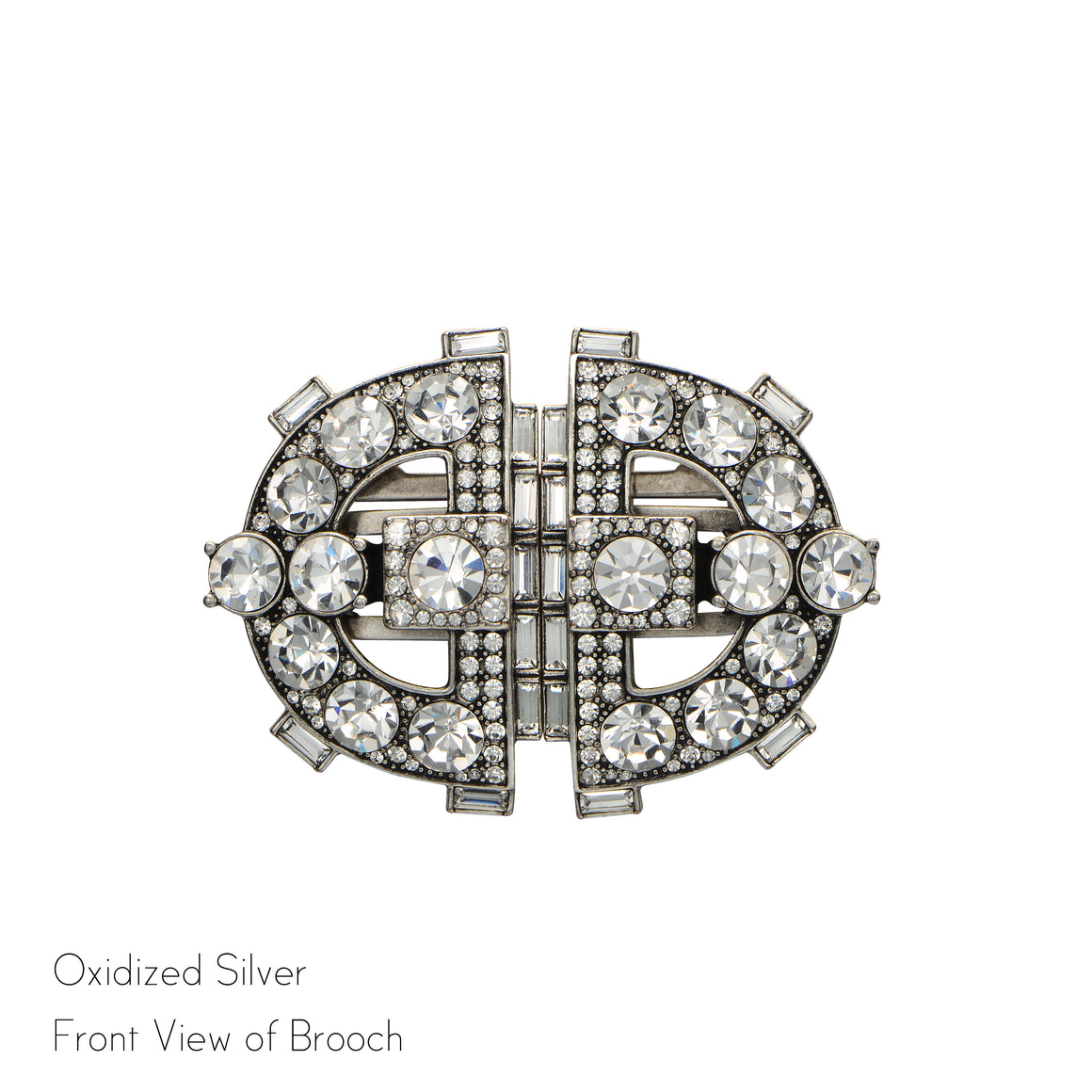 Clara Double Clip Brooch - Jubilee Jones