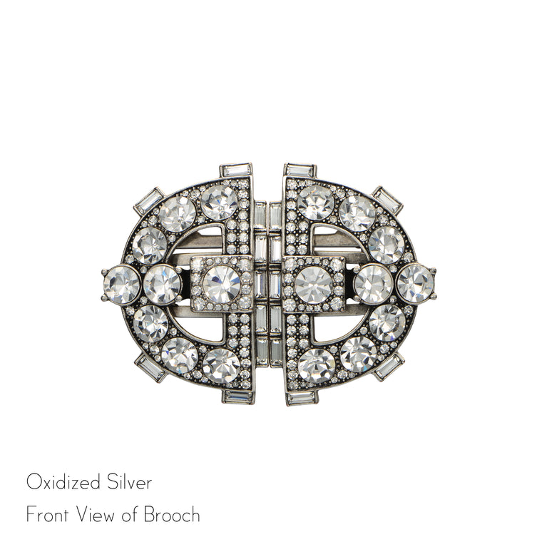 MARKET Clara Double Clip Brooch - Jubilee Jones