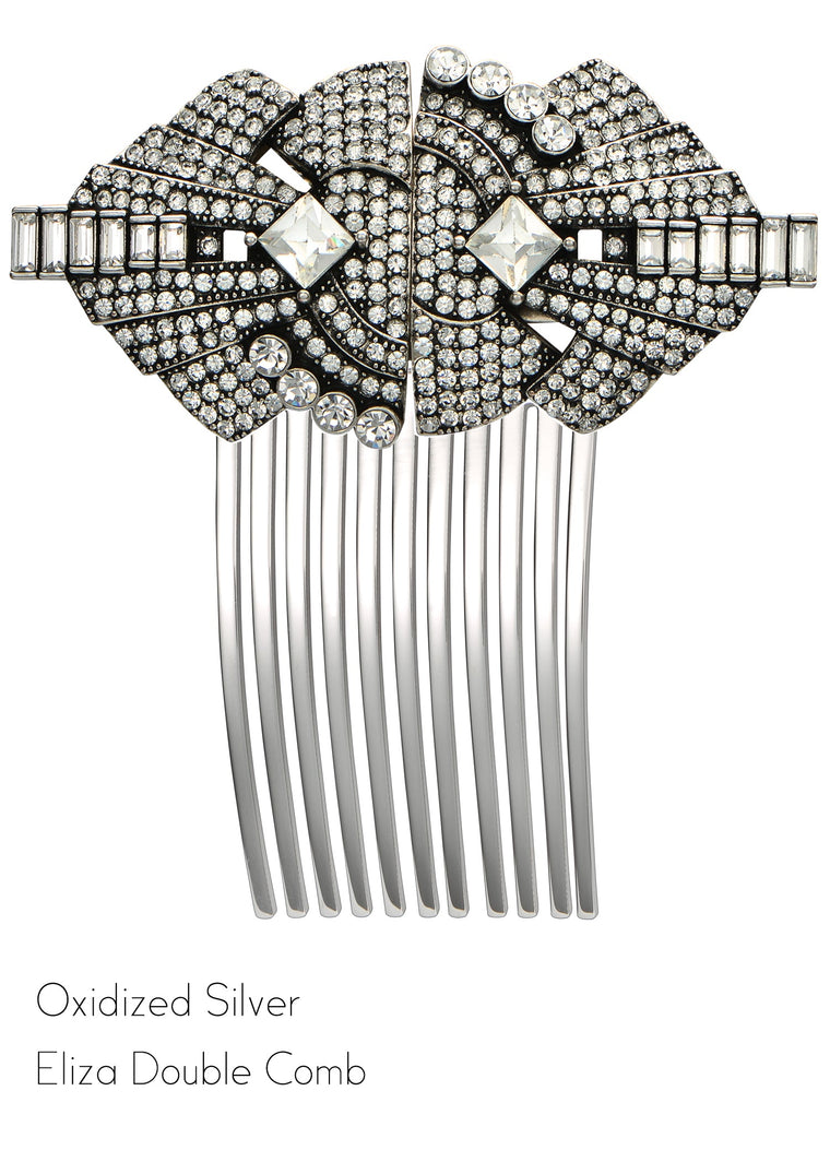 Eliza Double Clip Hair Comb - Jubilee Jones