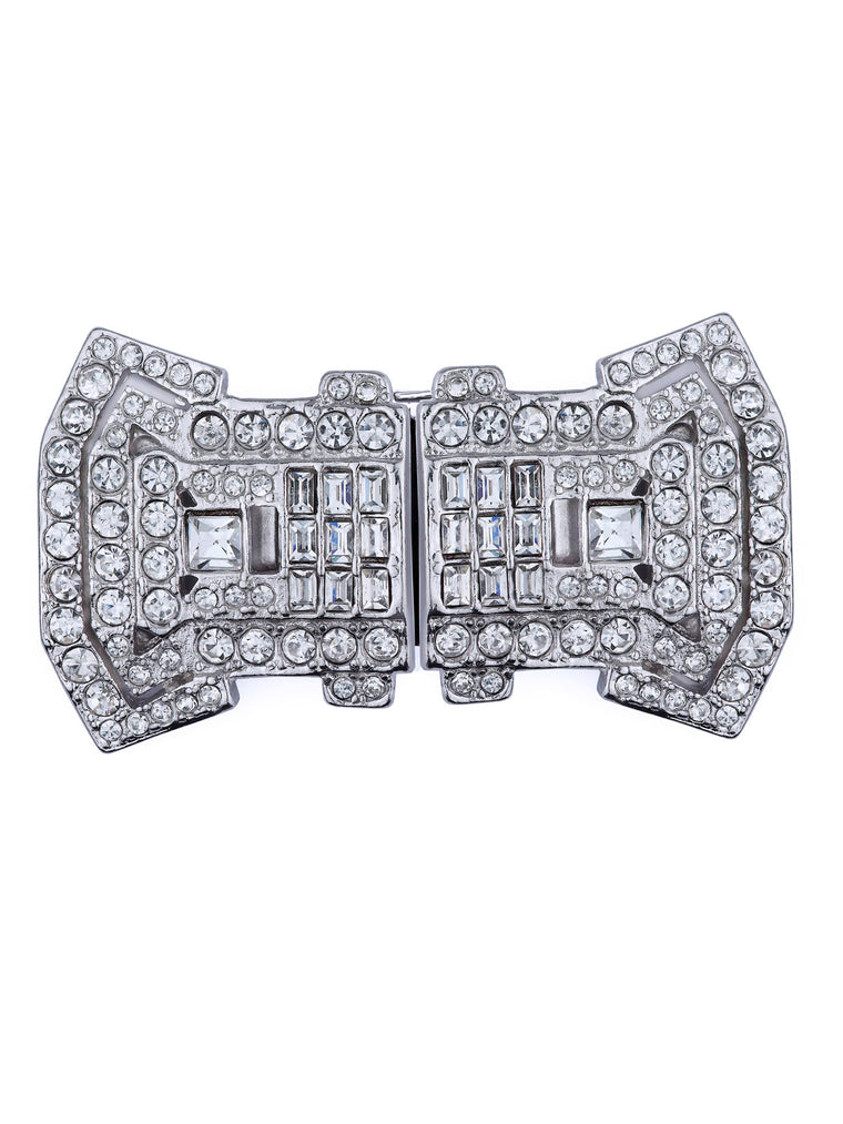Greta Classic Double Clip Brooch - Jubilee Jones