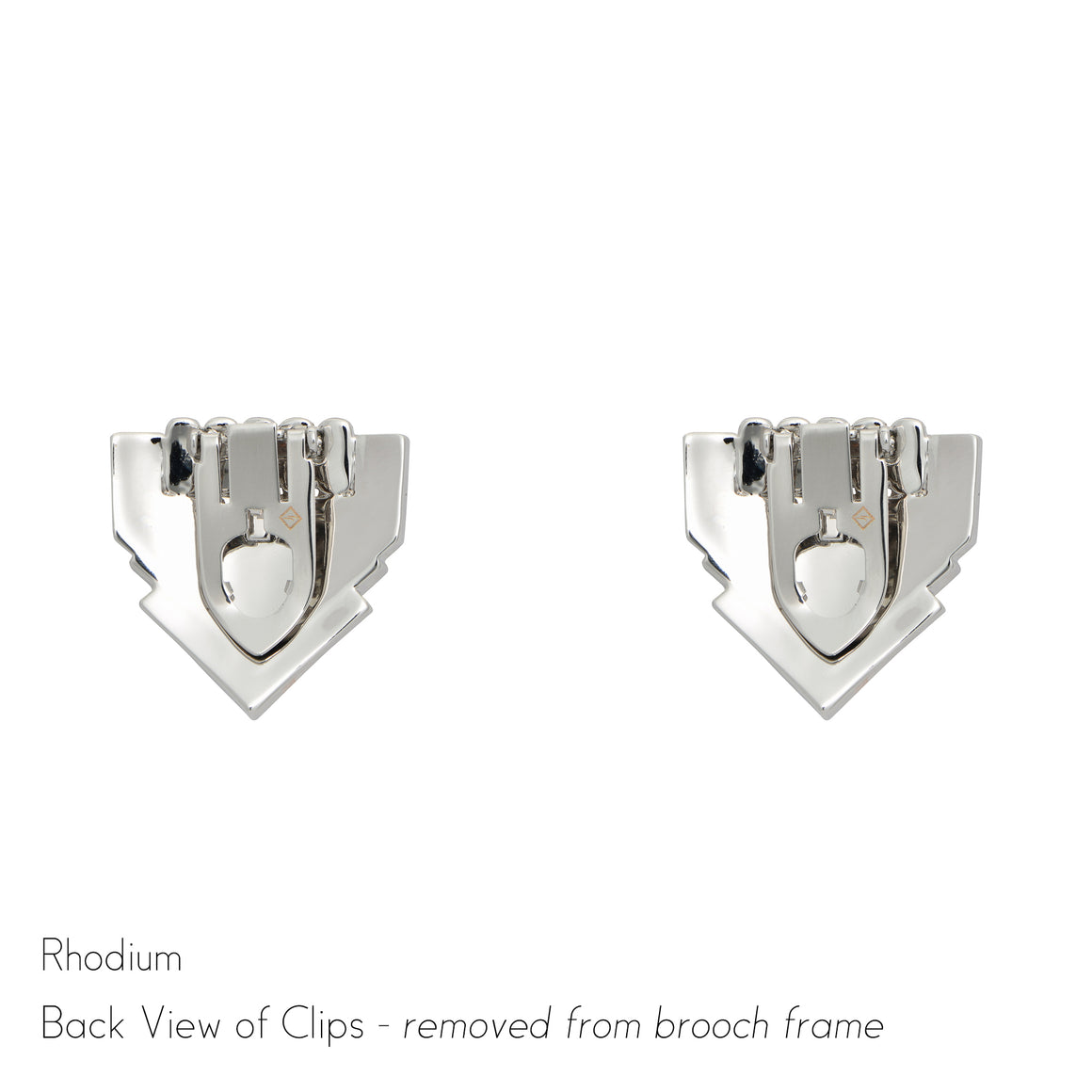 Jackie Double Clip Brooch - Jubilee Jones