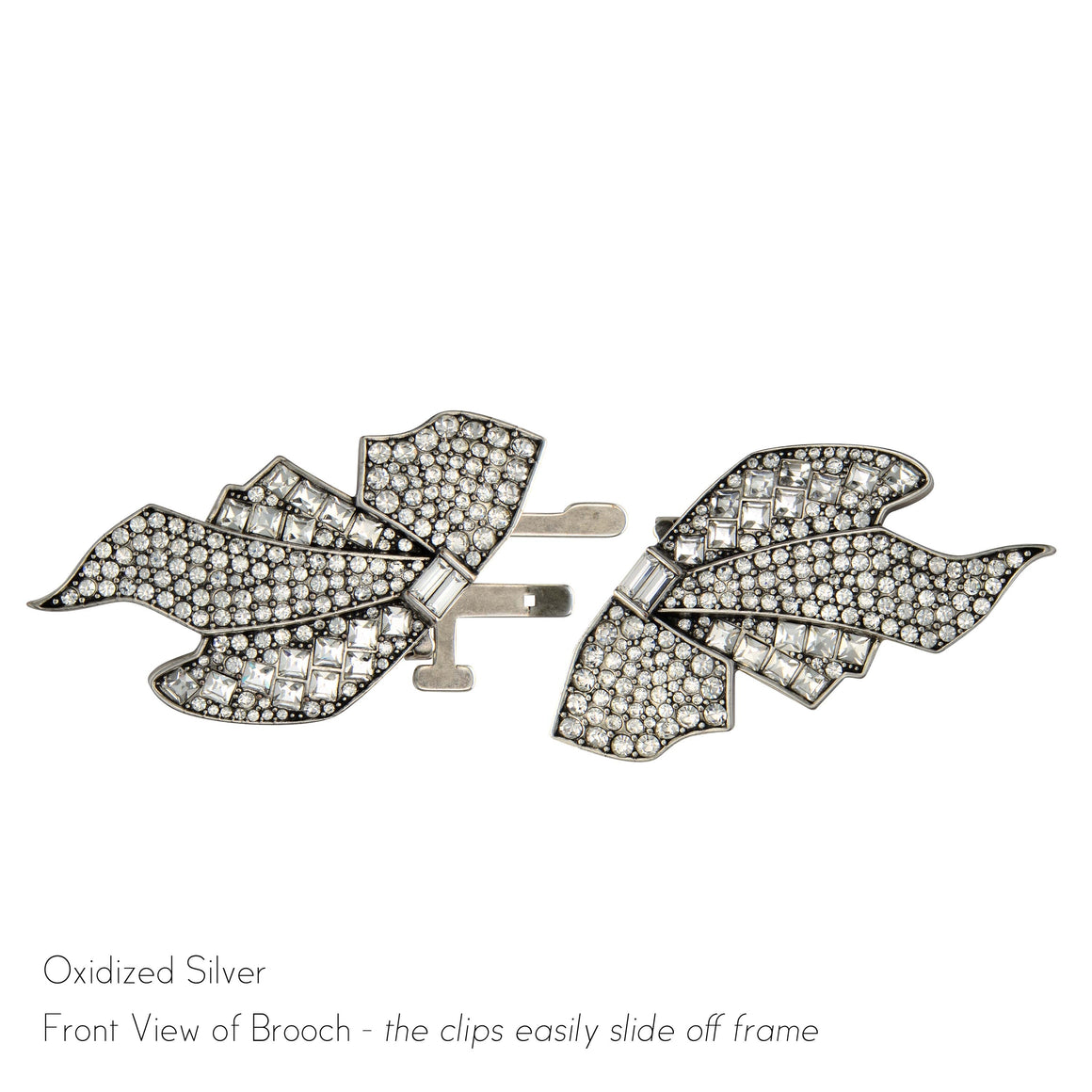 MARKET Olivia Double Clip Brooch - Jubilee Jones