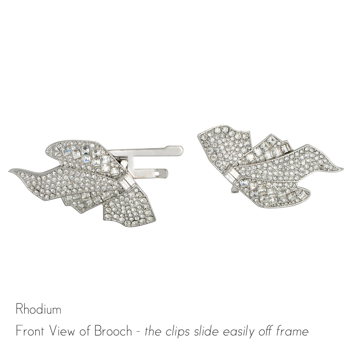 MARKET Olivia Double Clip Brooch - Jubilee Jones